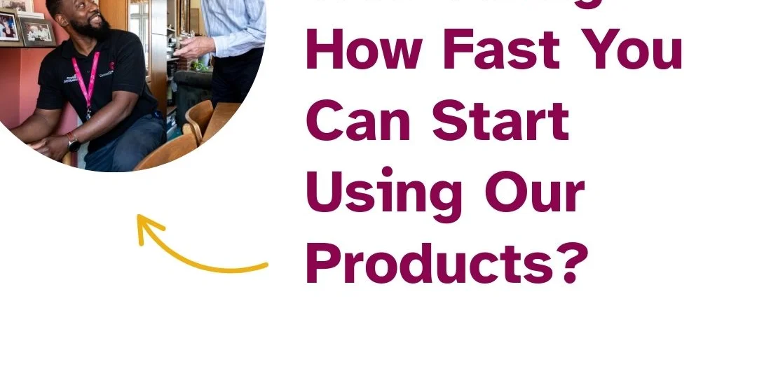 start using products